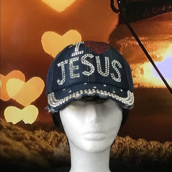 I Love Jesus Cap - Picture 1 of 2
